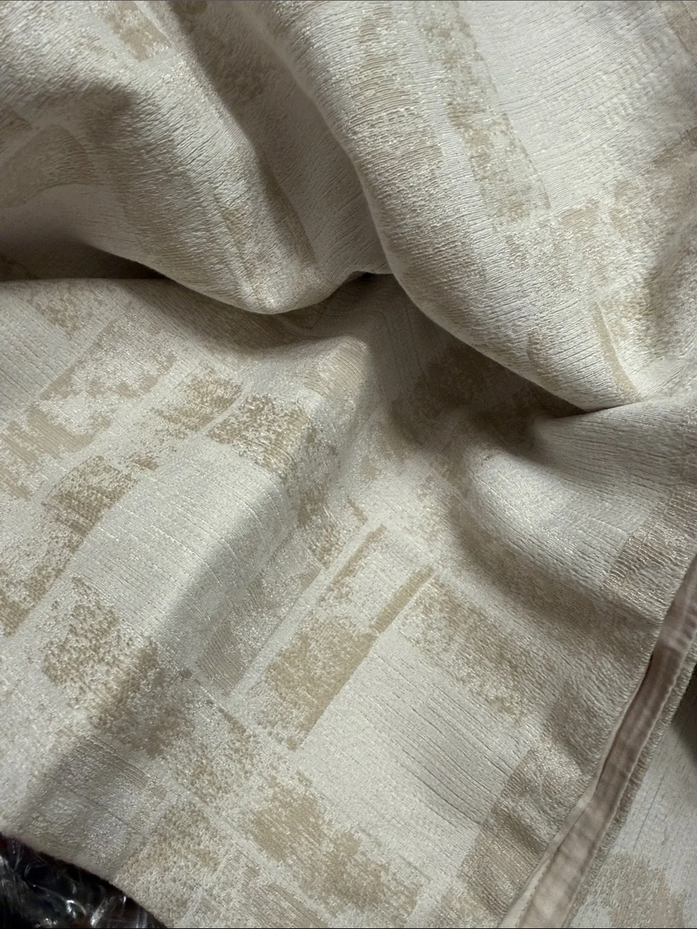 Hotel Collection Cream/Taupe Duvet Zipper